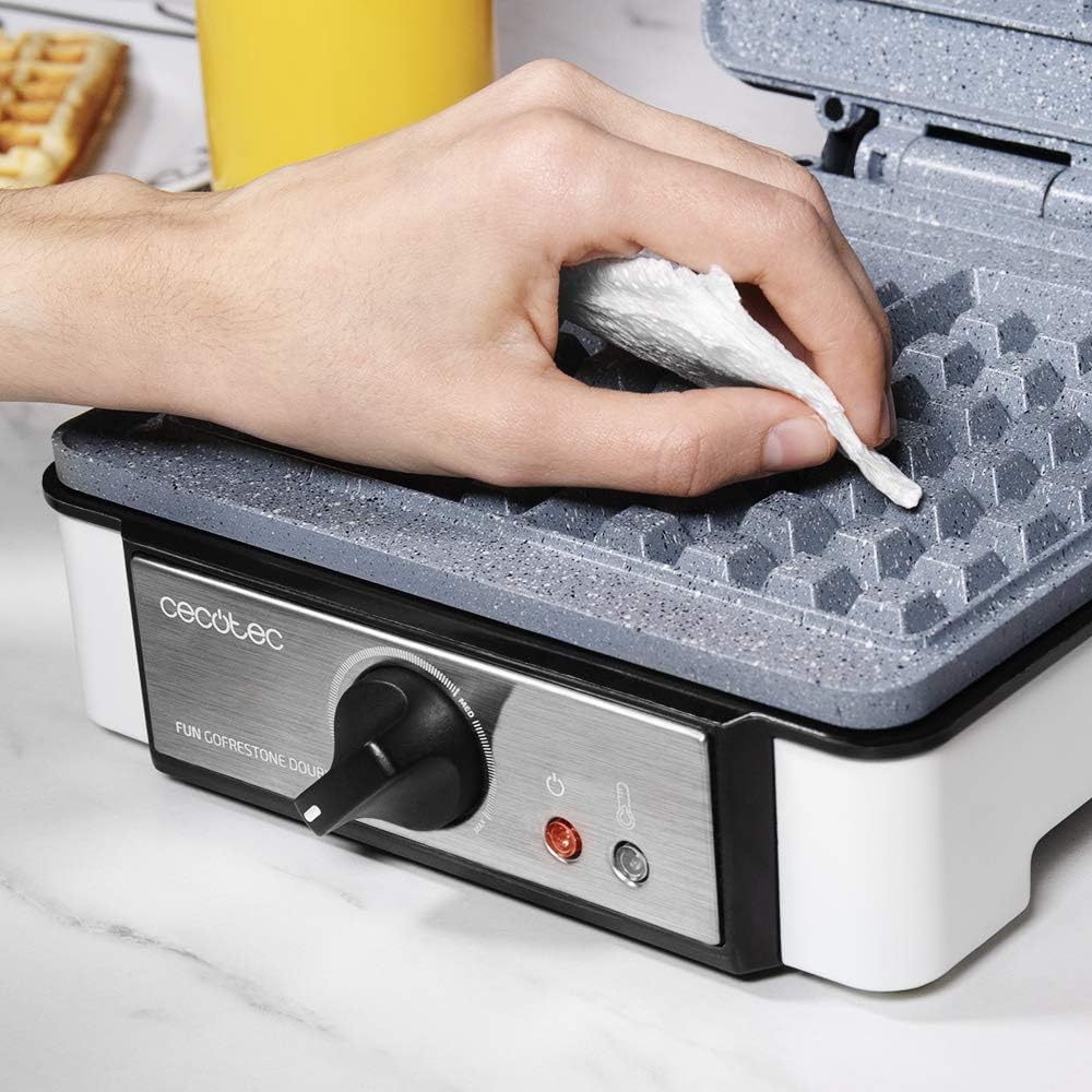 Cecotec Waffle Iron Doppio 1200W - immagine 4