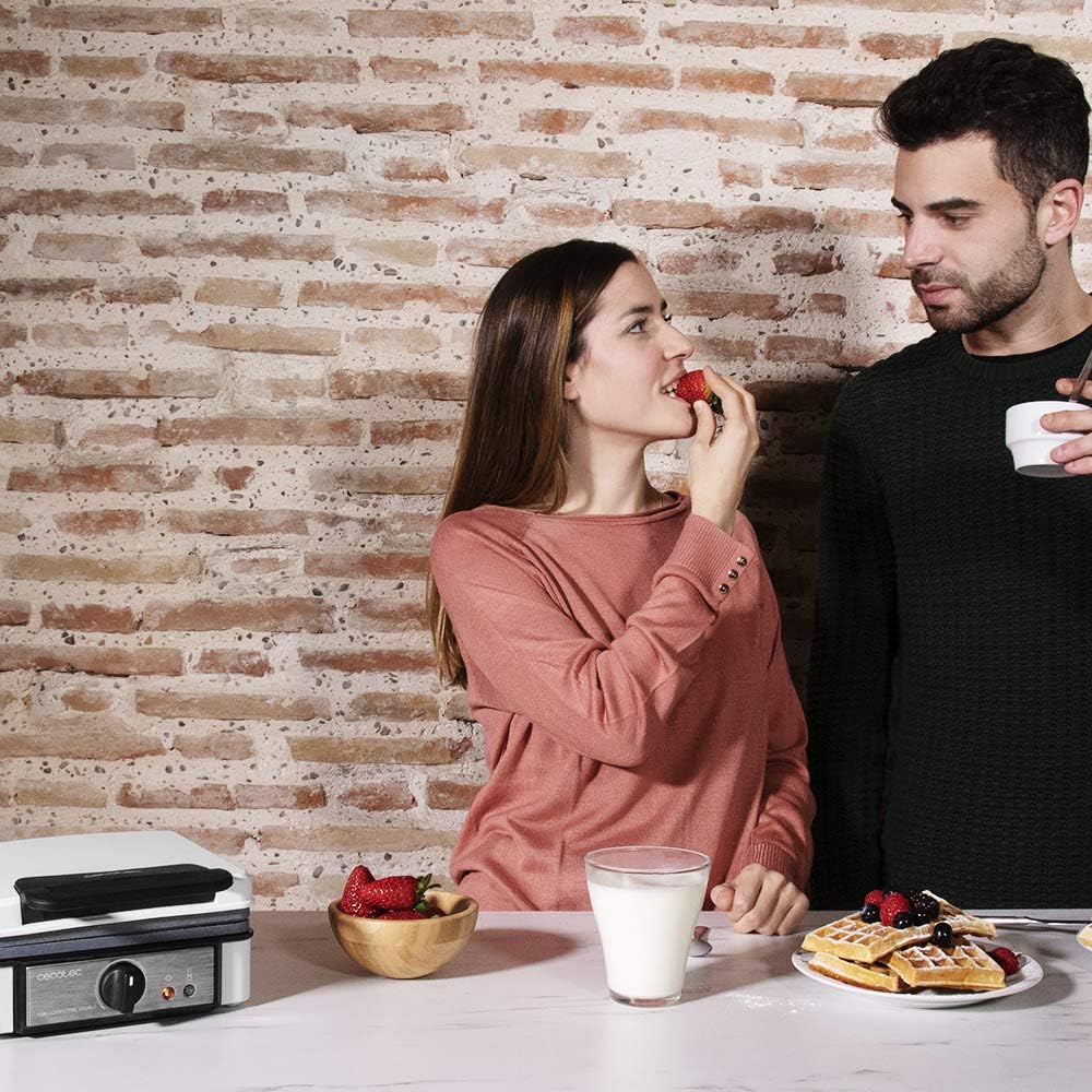 Cecotec Waffle Iron Doppio 1200W - immagine 6