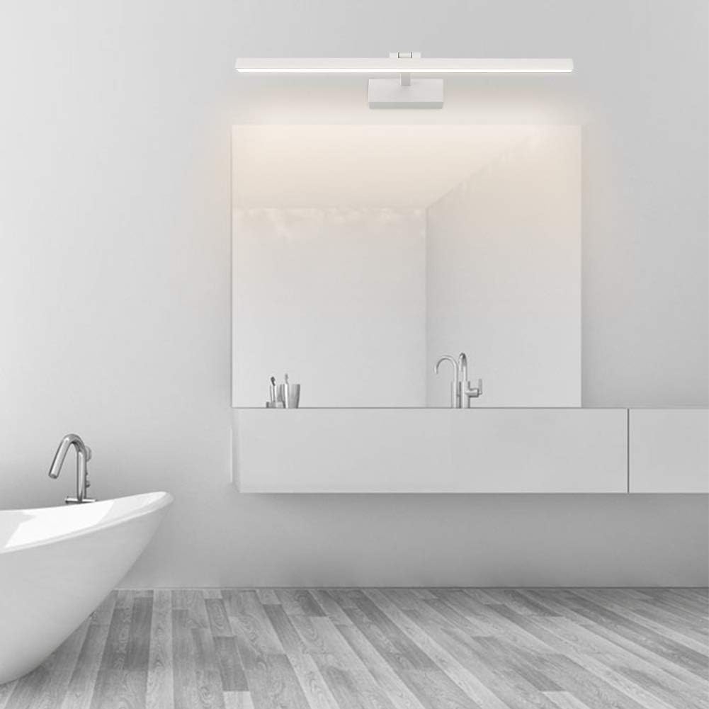 Klighten Luce Specchio Bagno Led 60cm 18W, Bianca - immagine 2