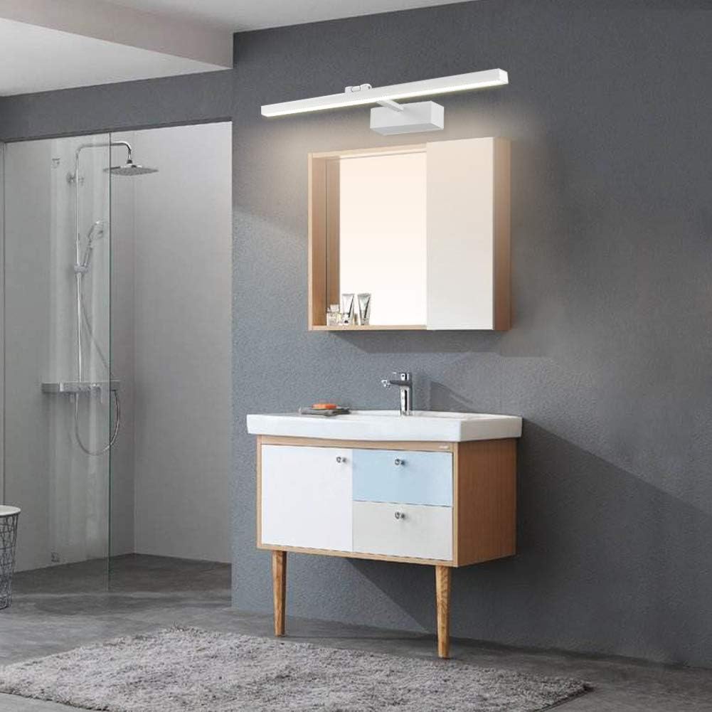 Klighten Luce Specchio Bagno Led 60cm 18W, Bianca - immagine 3
