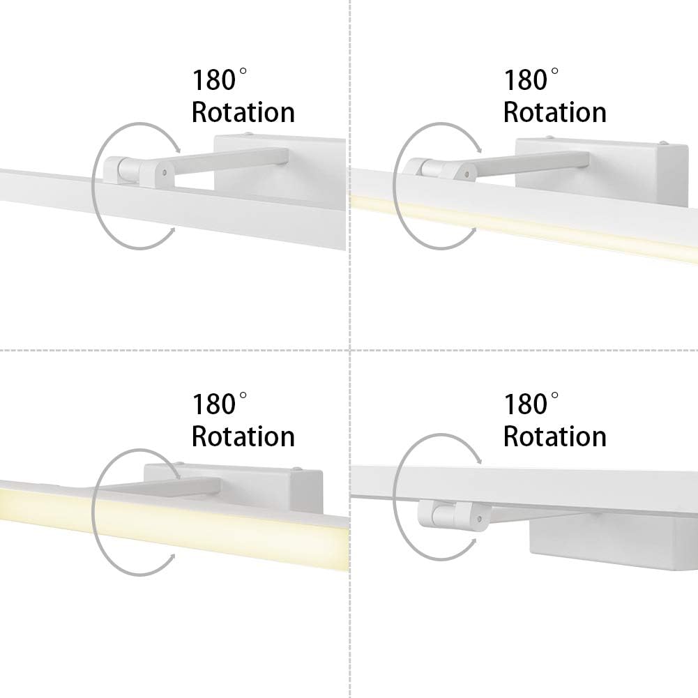 Klighten Luce Specchio Bagno Led 60cm 18W, Bianca - immagine 5