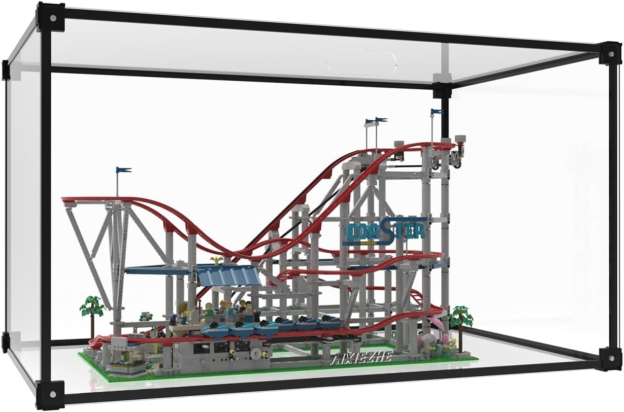 Vetrina Acrilica Trasparente Impilabile 55x30x40cm