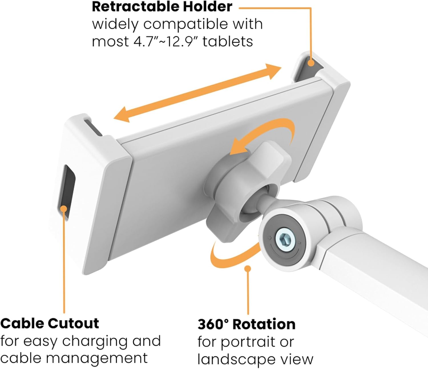 VALUE Supporto da tavolo universale per tablet - immagine 12