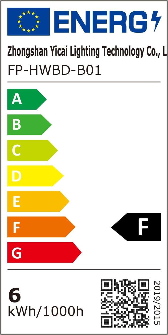 Fupe 2 Applique da Parete LED 6W 4000K, Bianco - immagine 13