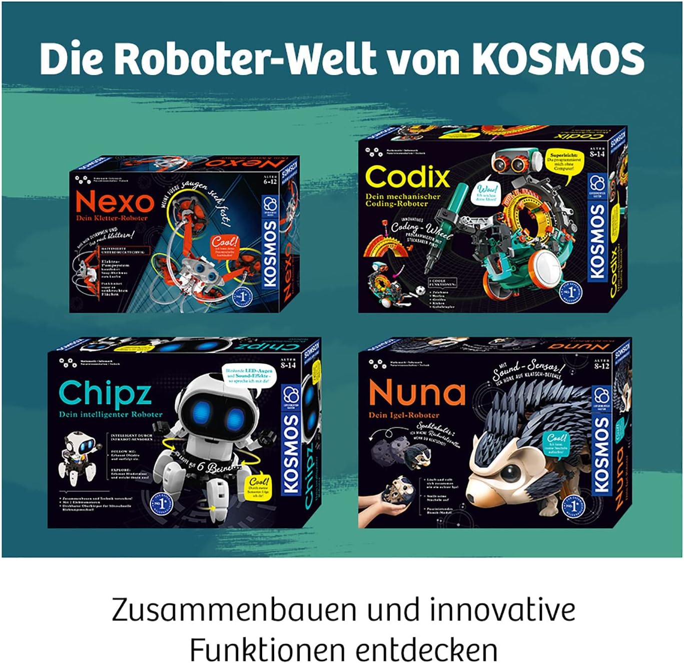 Kosmos-Codix - Robot Meccanico per Coding - immagine 6
