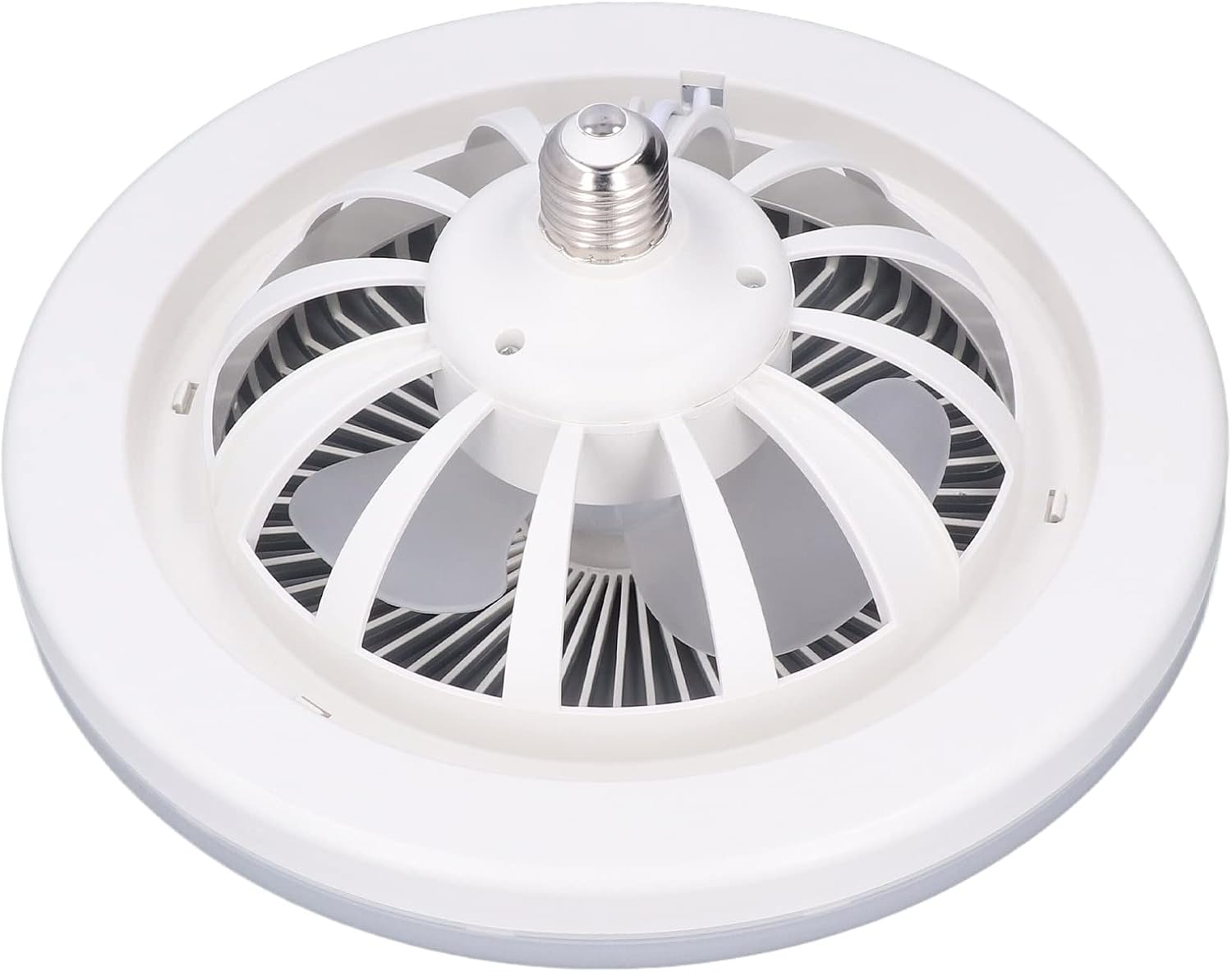Ventilatore da Soffitto con Luce LED E27 9.8in 30W - immagine 8