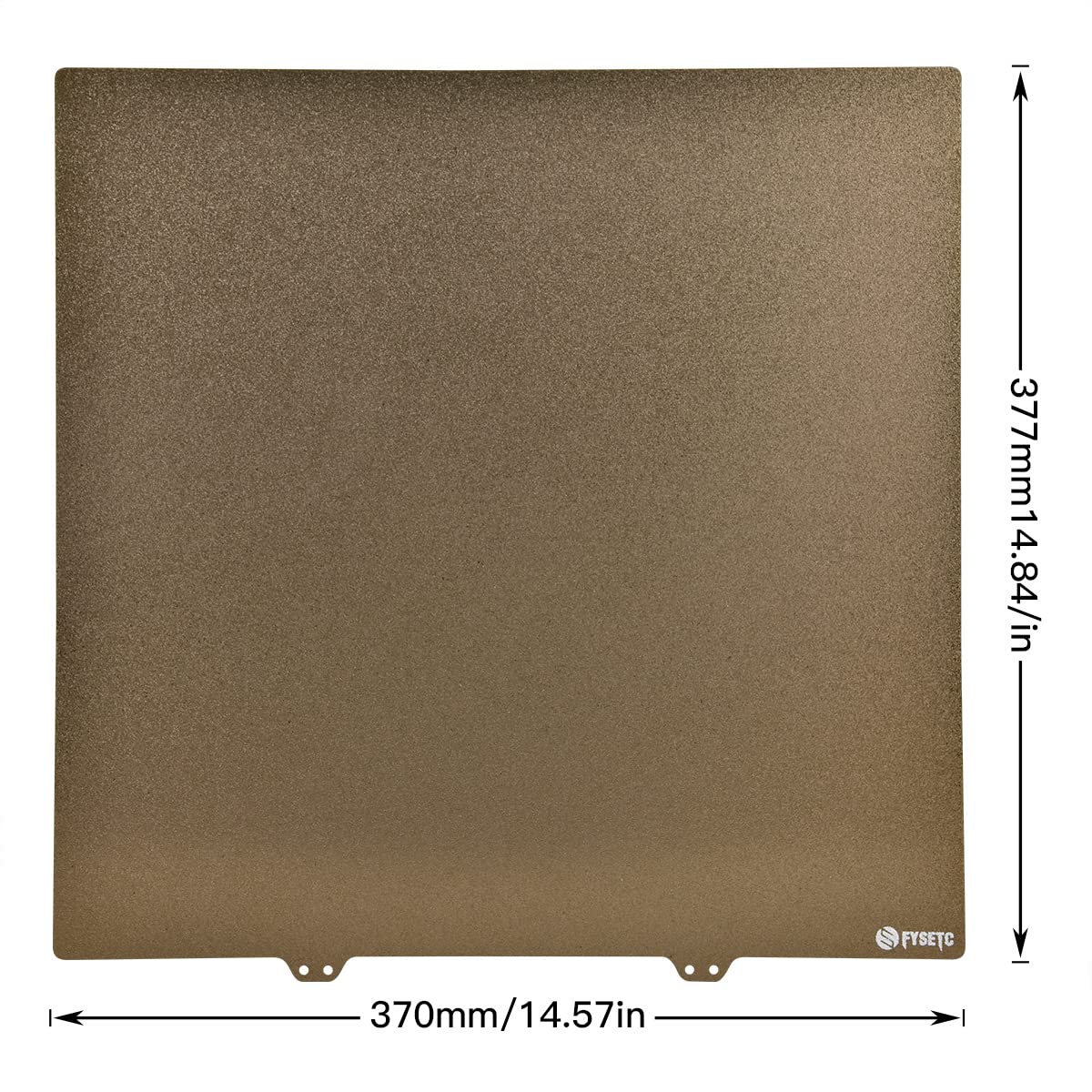 BCZAMD Ender 5 Plus - Piattaforma Stampa 3D 377x370mm, Oro - immagine 5