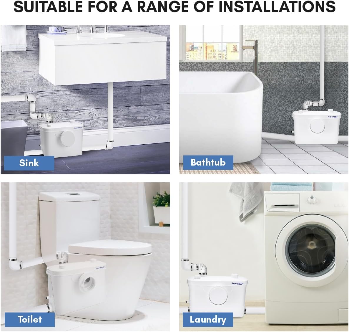 Aquamatix Trituratore Pompa Maceratore 400W - immagine 7