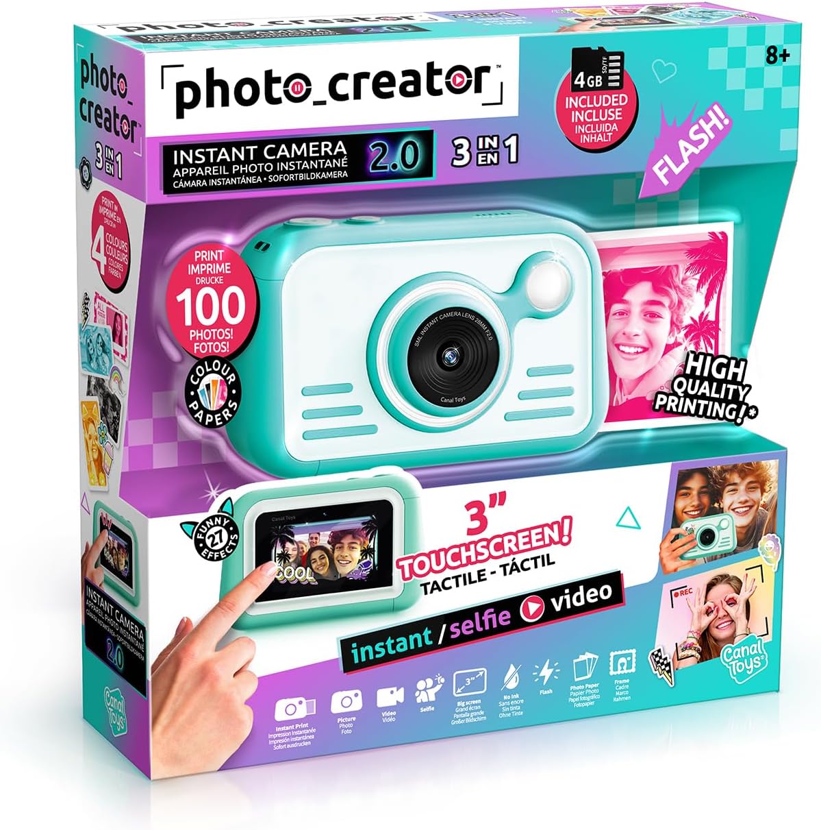 Photo Creator Instant Print Camera 2.0 - immagine 2