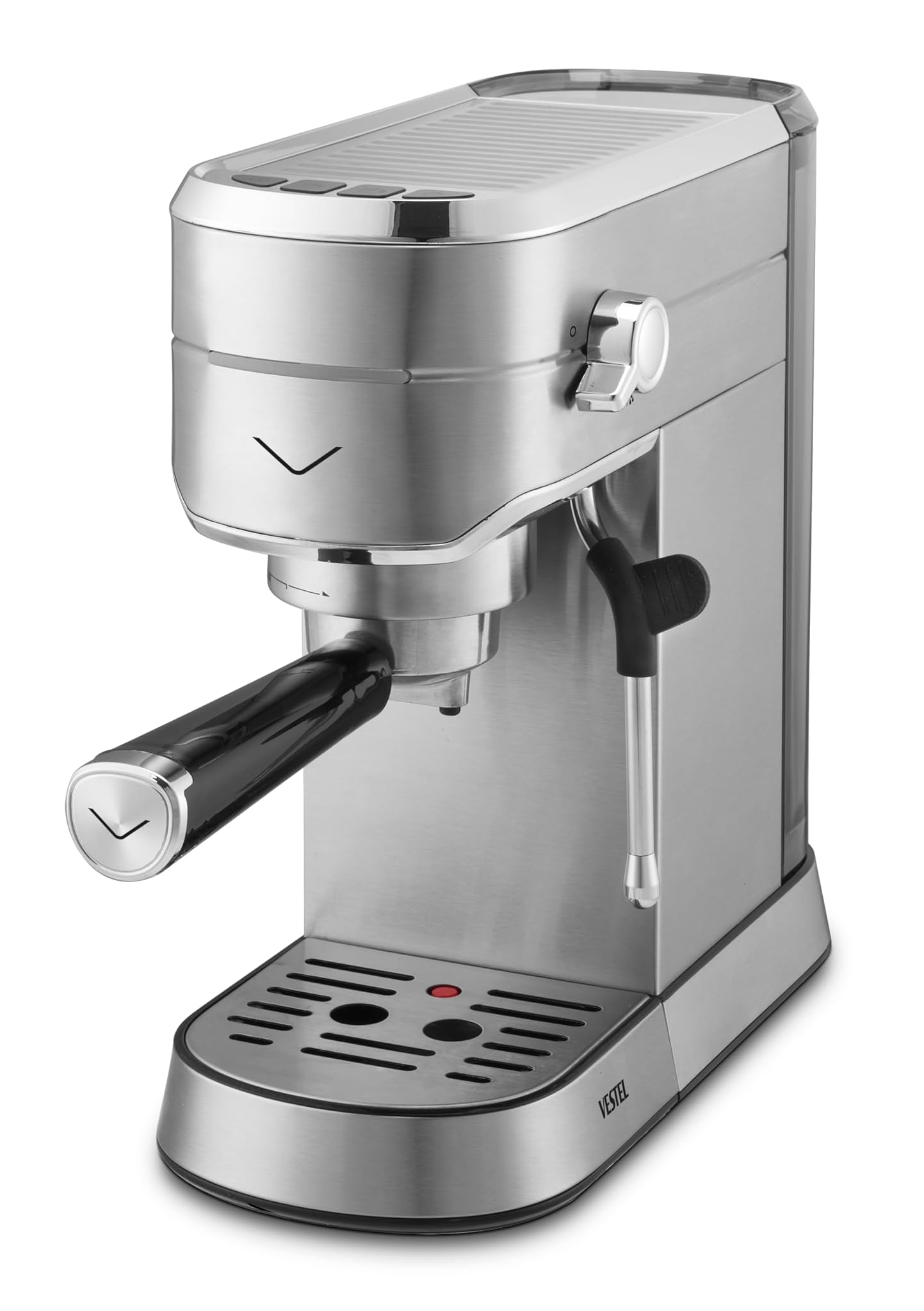 Vestel Macchina da Caffè Manuale SESM5040 X, Argento