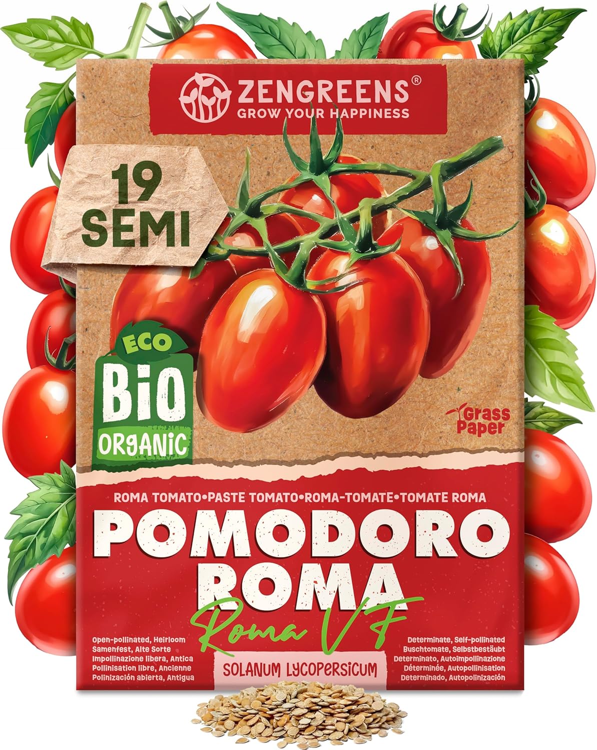 Set di Semi Bio Erbe Aromatiche e Ortaggi (100 pezzi) - immagine 17