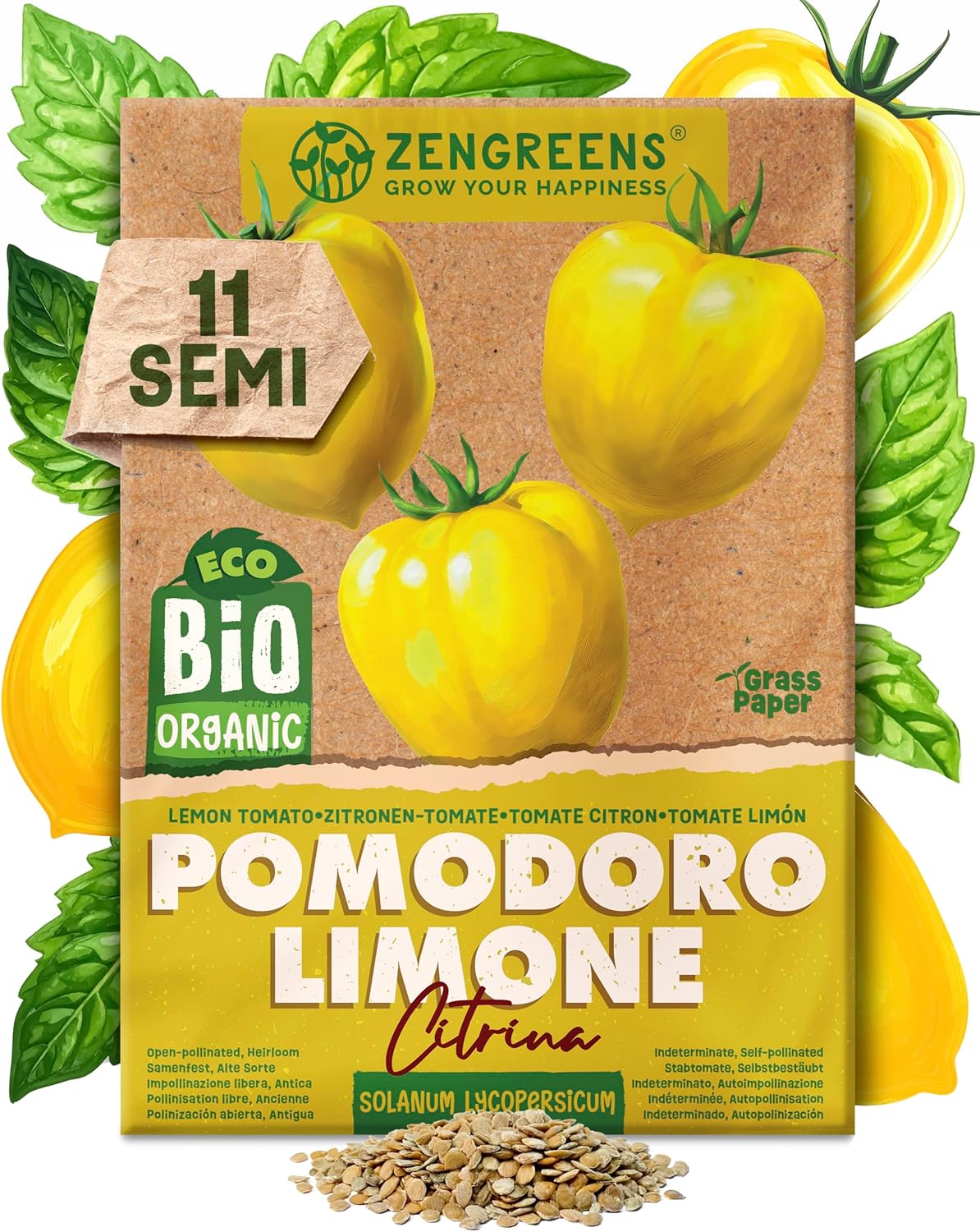 Set di Semi Bio Erbe Aromatiche e Ortaggi (100 pezzi) - immagine 21