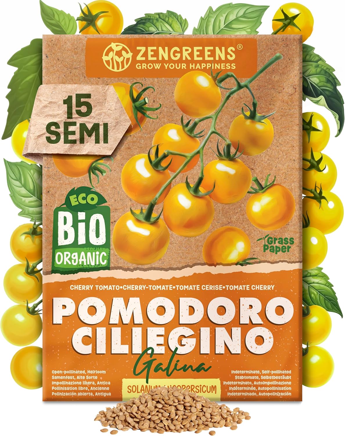 Set di Semi Bio Erbe Aromatiche e Ortaggi (100 pezzi) - immagine 22