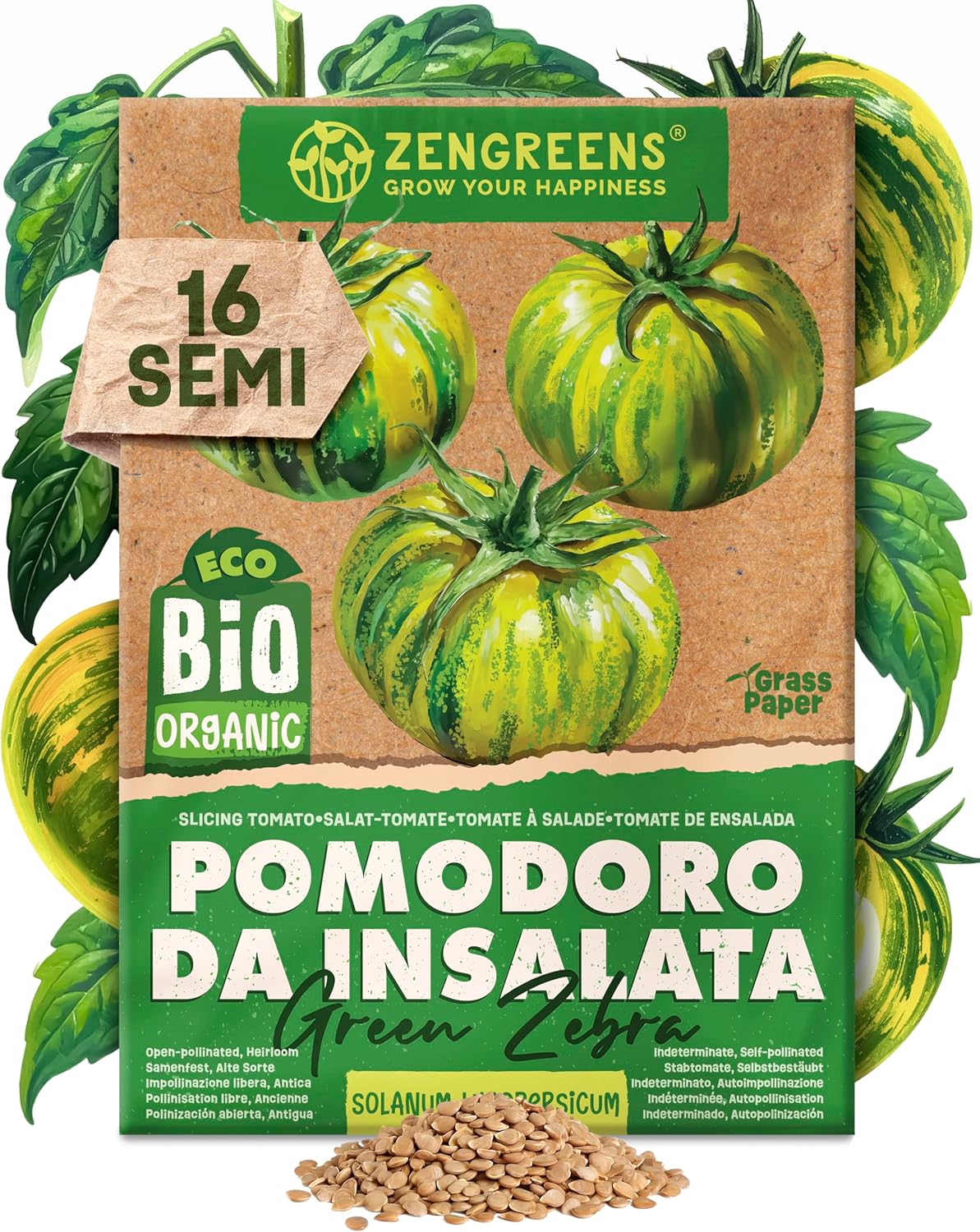 Set di Semi Bio Erbe Aromatiche e Ortaggi (100 pezzi) - immagine 23