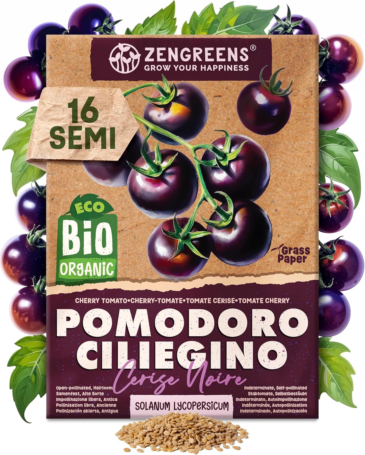 Set di Semi Bio Erbe Aromatiche e Ortaggi (100 pezzi) - immagine 24
