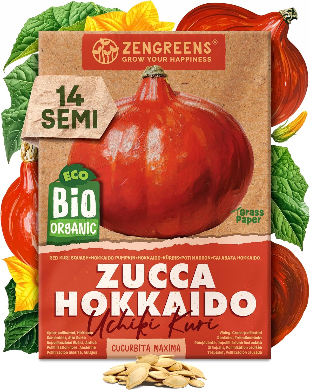 Set di Semi Bio Erbe Aromatiche e Ortaggi (100 pezzi) - immagine 25