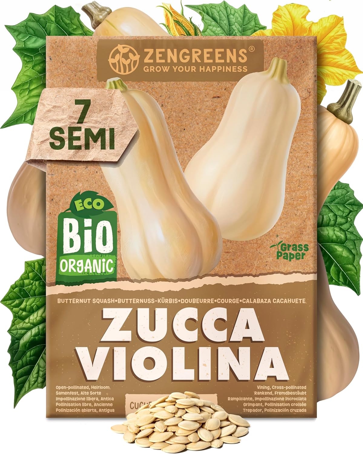 Set di Semi Bio Erbe Aromatiche e Ortaggi (100 pezzi) - immagine 26