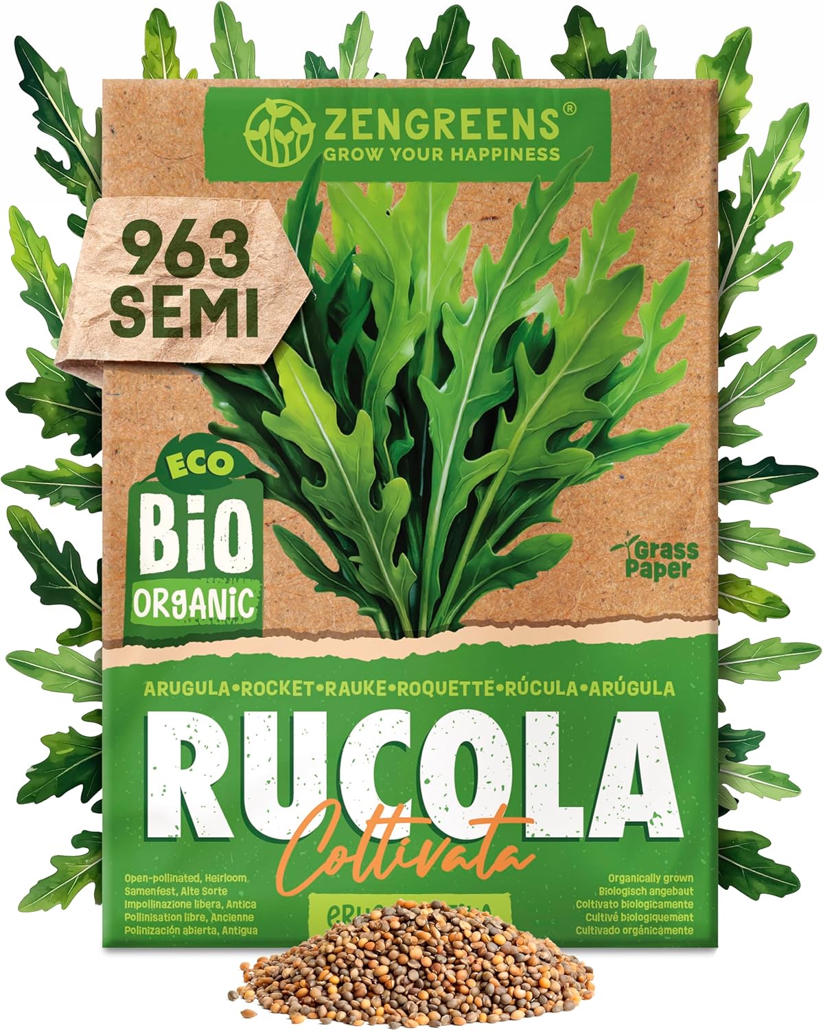 Set di Semi Bio Erbe Aromatiche e Ortaggi (100 pezzi) - immagine 33