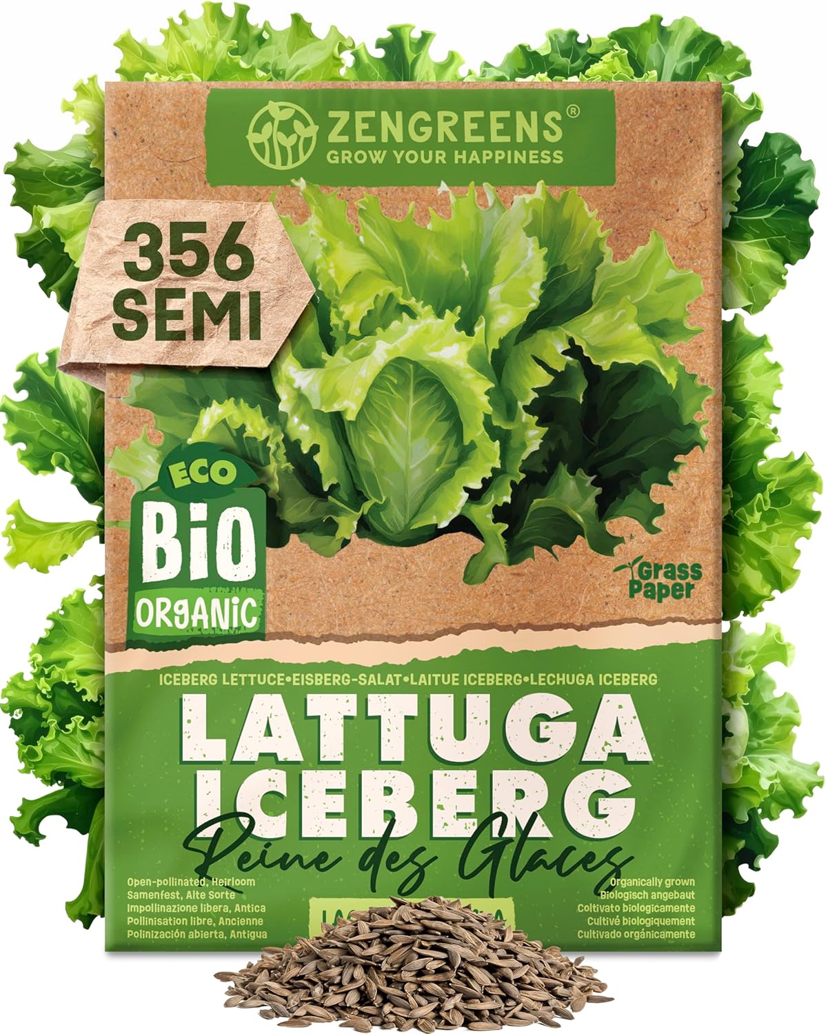 Set di Semi Bio Erbe Aromatiche e Ortaggi (100 pezzi) - immagine 36