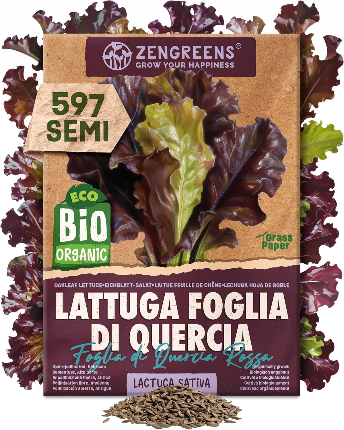 Set di Semi Bio Erbe Aromatiche e Ortaggi (100 pezzi) - immagine 38