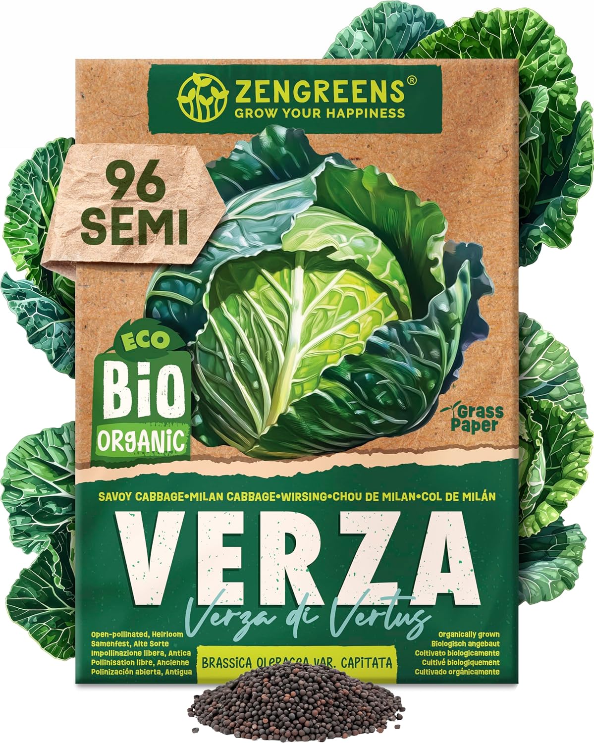 Set di Semi Bio Erbe Aromatiche e Ortaggi (100 pezzi) - immagine 52