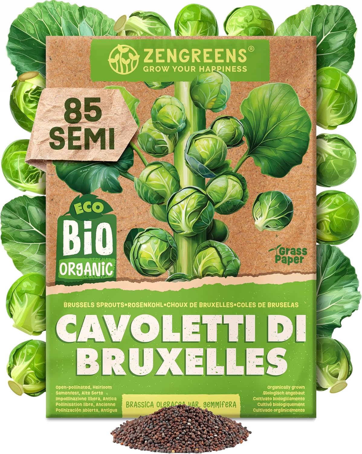 Set di Semi Bio Erbe Aromatiche e Ortaggi (100 pezzi) - immagine 53