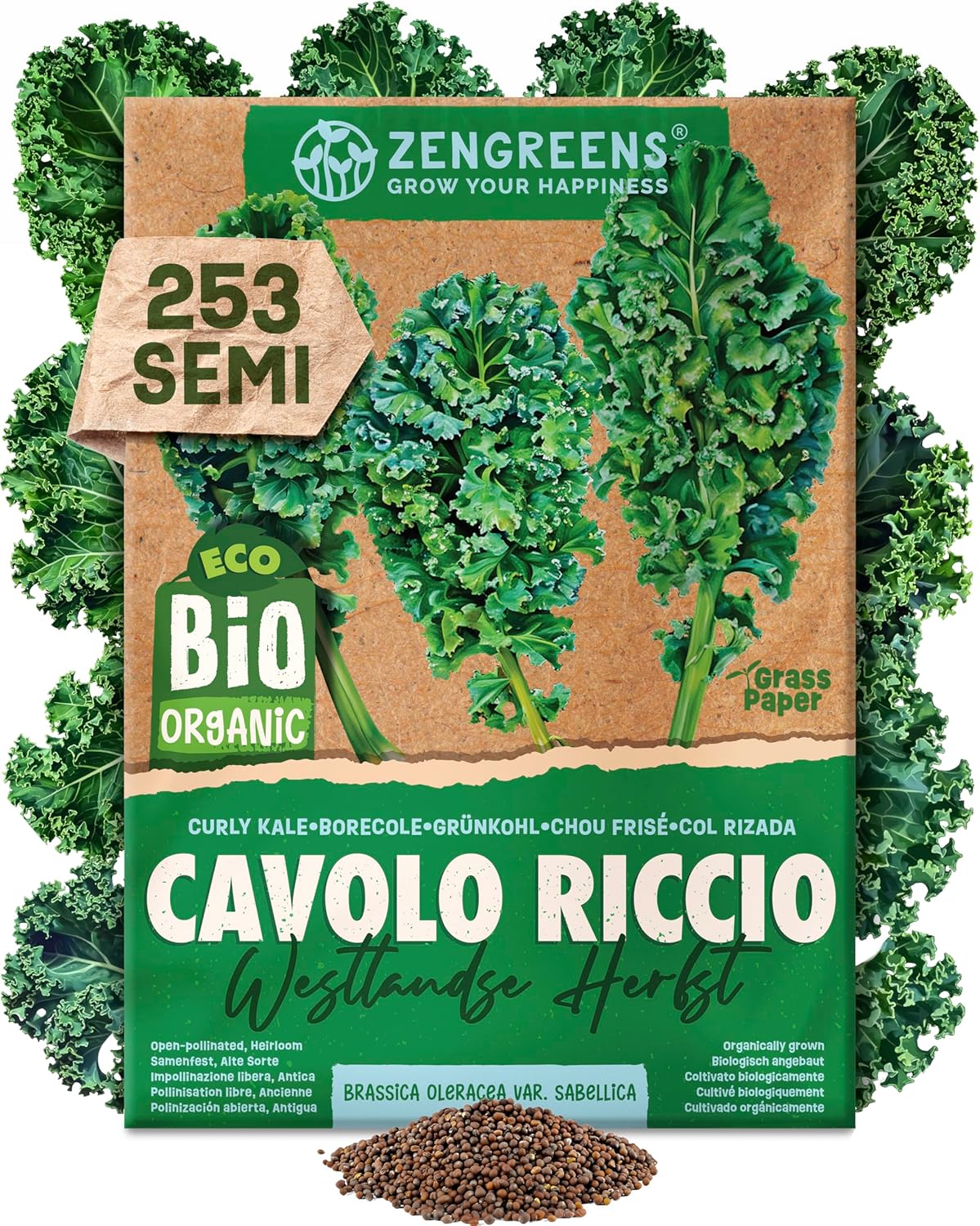 Set di Semi Bio Erbe Aromatiche e Ortaggi (100 pezzi) - immagine 55