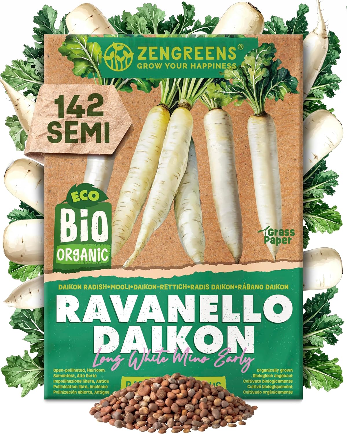 Set di Semi Bio Erbe Aromatiche e Ortaggi (100 pezzi) - immagine 71