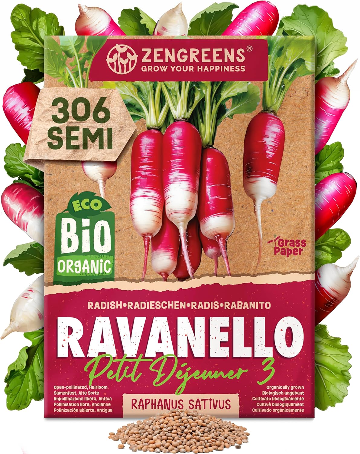 Set di Semi Bio Erbe Aromatiche e Ortaggi (100 pezzi) - immagine 73