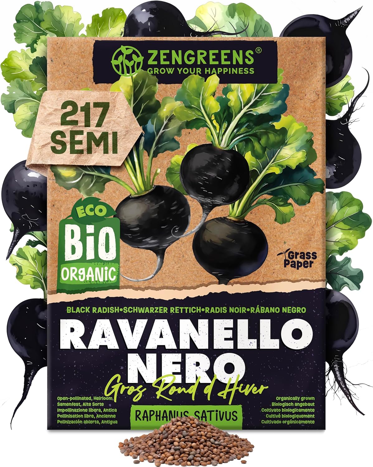 Set di Semi Bio Erbe Aromatiche e Ortaggi (100 pezzi) - immagine 74