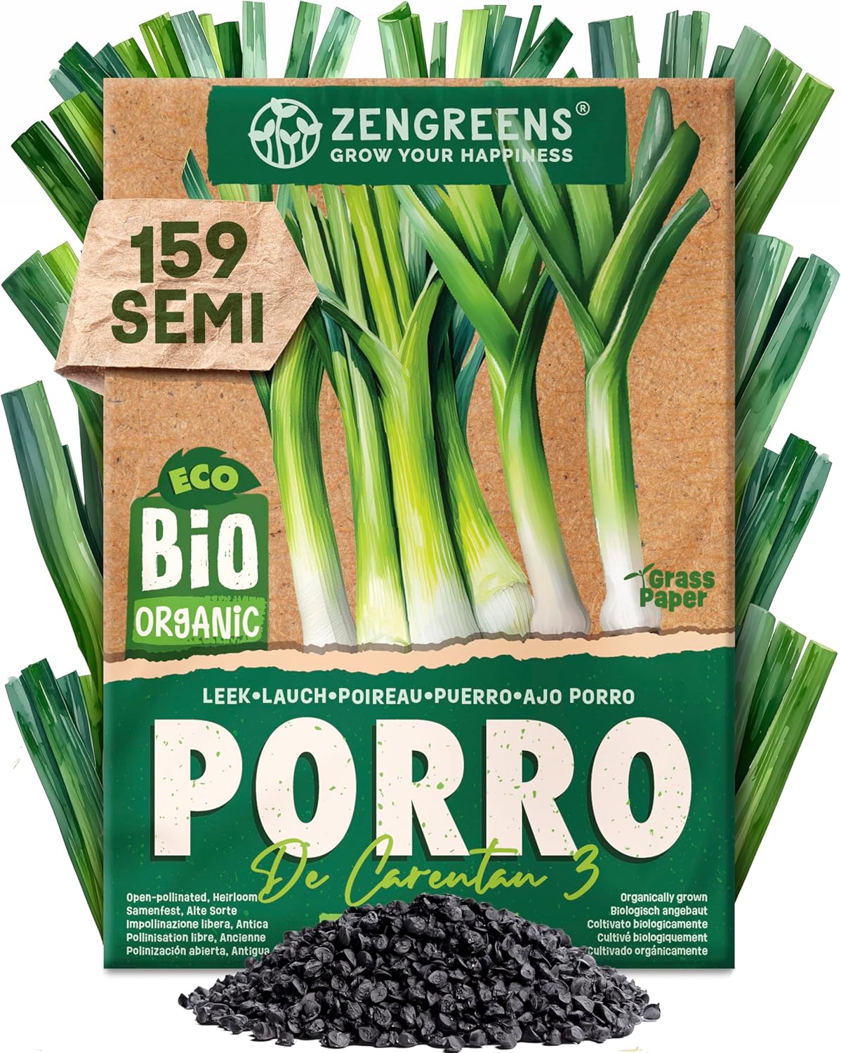 Set di Semi Bio Erbe Aromatiche e Ortaggi (100 pezzi) - immagine 79