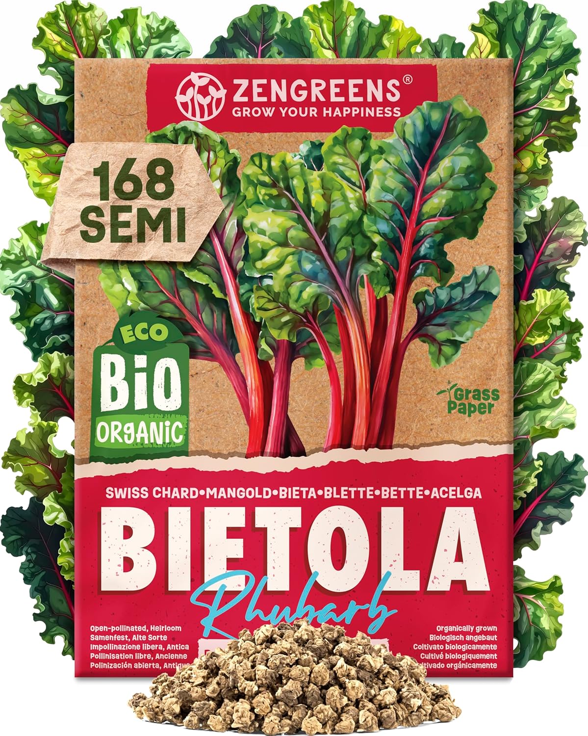 Set di Semi Bio Erbe Aromatiche e Ortaggi (100 pezzi) - immagine 86