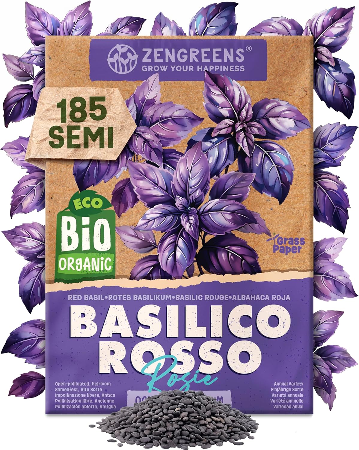 Set di Semi Bio Erbe Aromatiche e Ortaggi (100 pezzi) - immagine 93