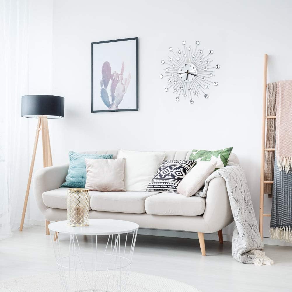 Cocoarm Orologio da Parete 3D Crystal Mute - immagine 3