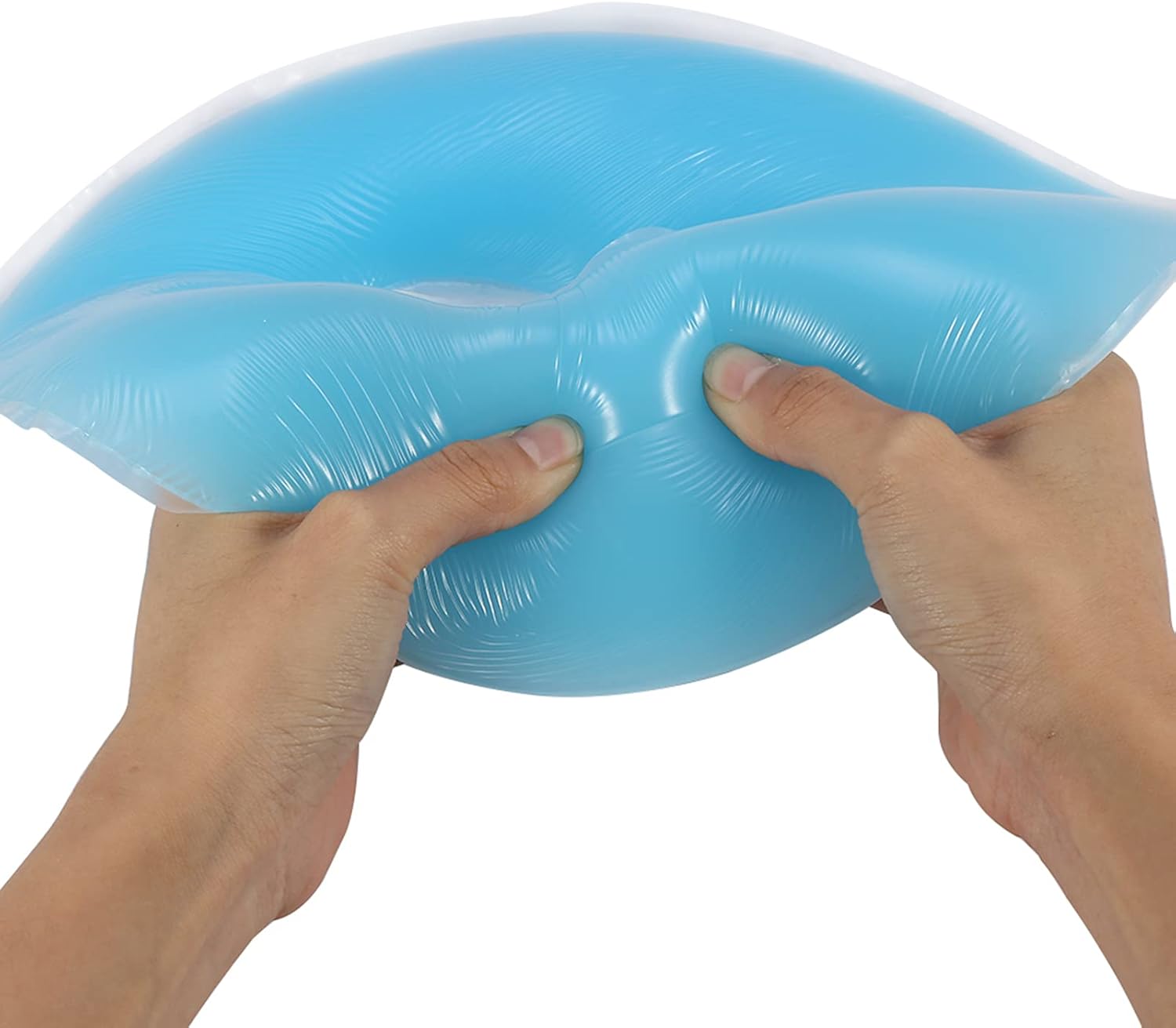 Cuscino per Sdraio Relax e Massaggio Viso - Blu - immagine 3