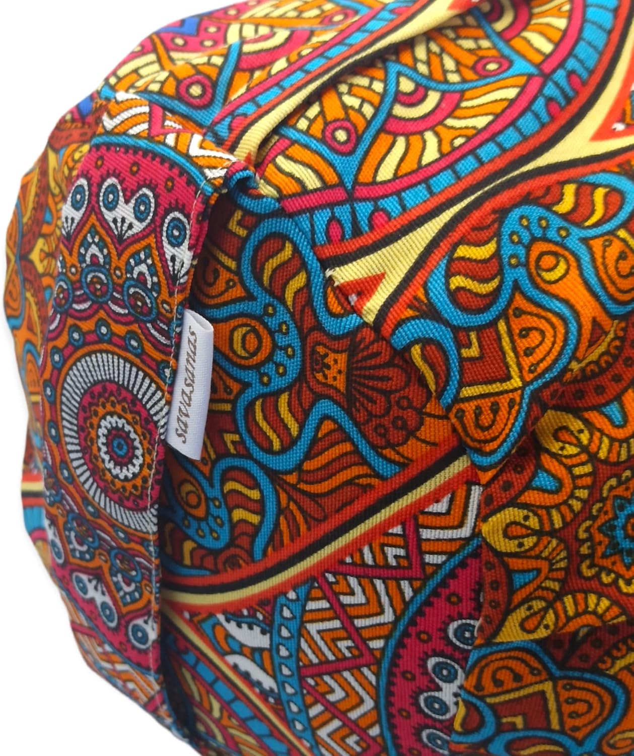 Bolster Cilindrico Yoga Mandala - Persia 62x20cm - immagine 2