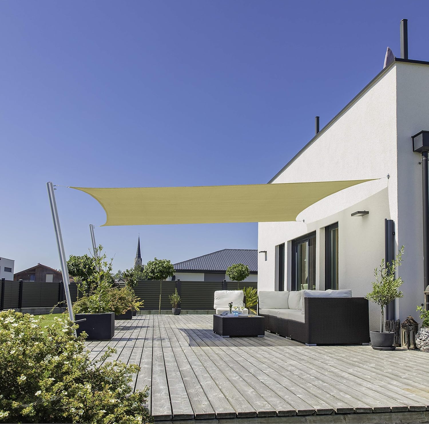 Windhager 10760 - Tenda Parasole Capri Rettangolare 4x5m - immagine 4