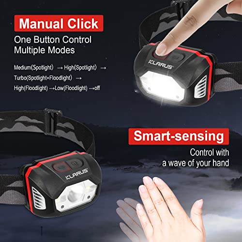 KLARUS HM1 Torcia Frontale Ricaricabile 440 lumen - immagine 5