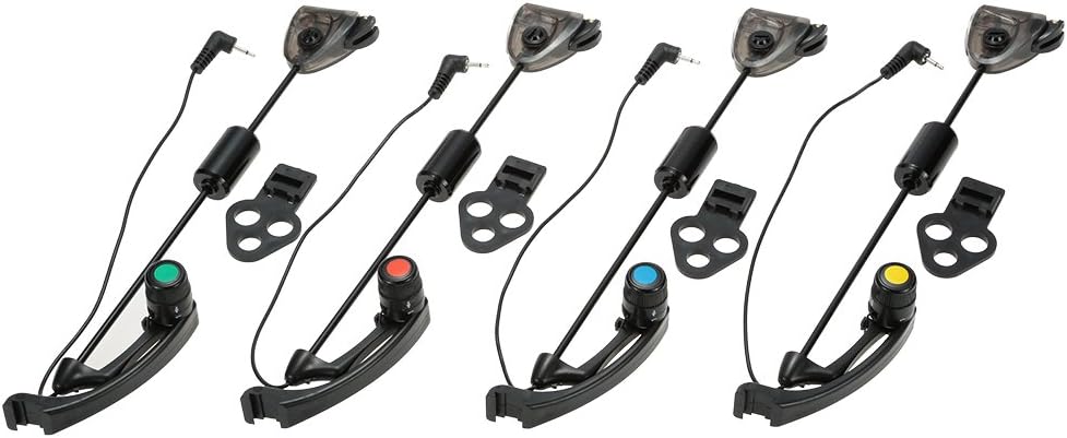 Lixada Swingers di Pesca Illuminati con Sensore LED (4 pezzi) - immagine 2