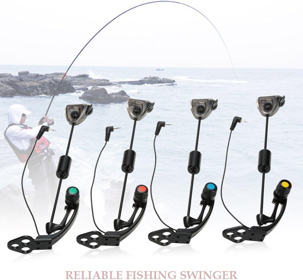 Lixada Swingers di Pesca Illuminati con Sensore LED (4 pezzi) - immagine 8