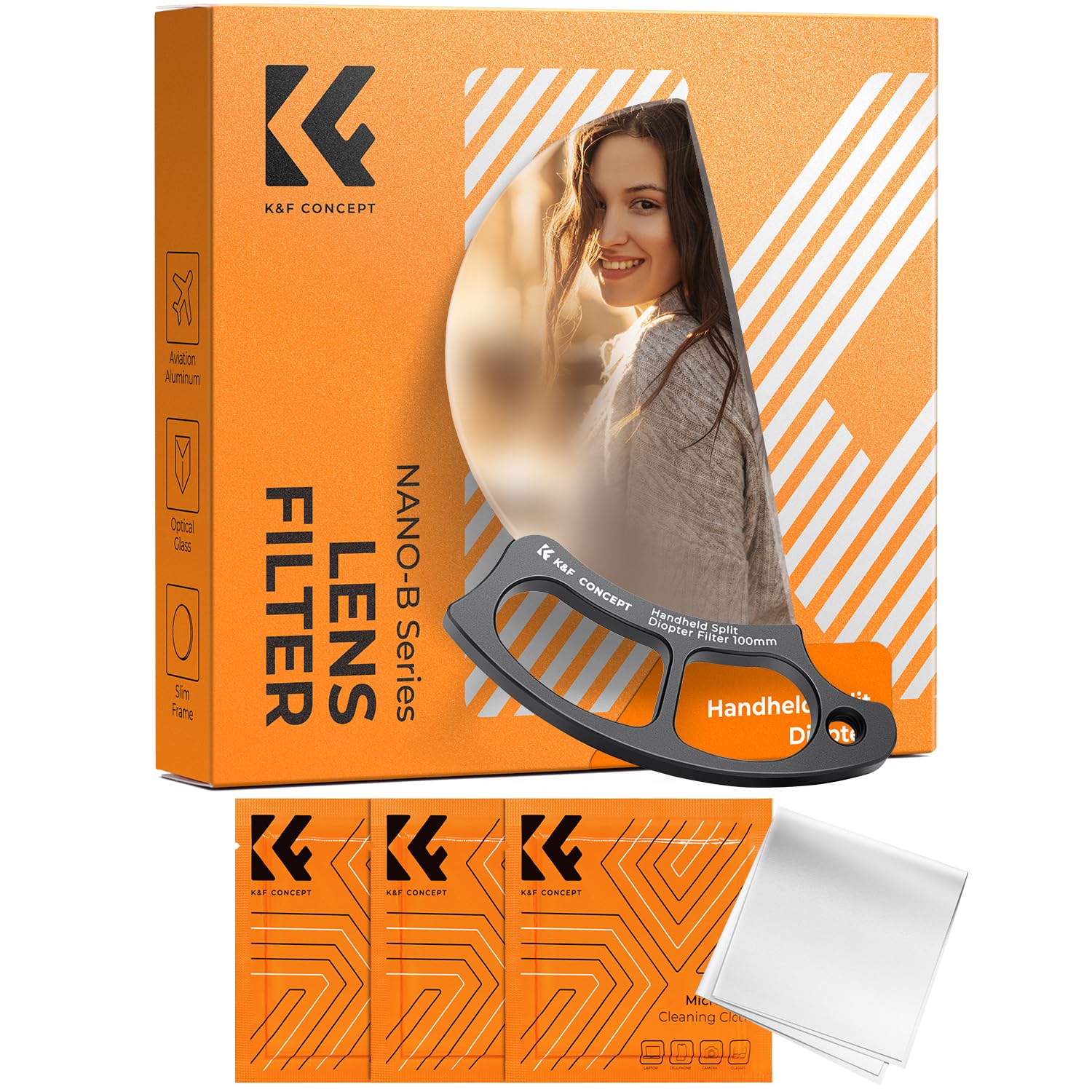 K&f Concept Nano-Bacis Filtro Diottrico Manuale +2