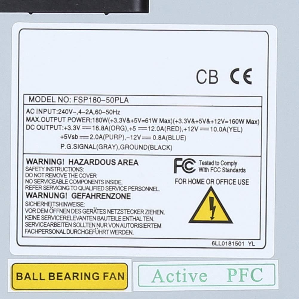 Alimentatore FSP180-50PLA 1U con 2 Porte SATA - immagine 7