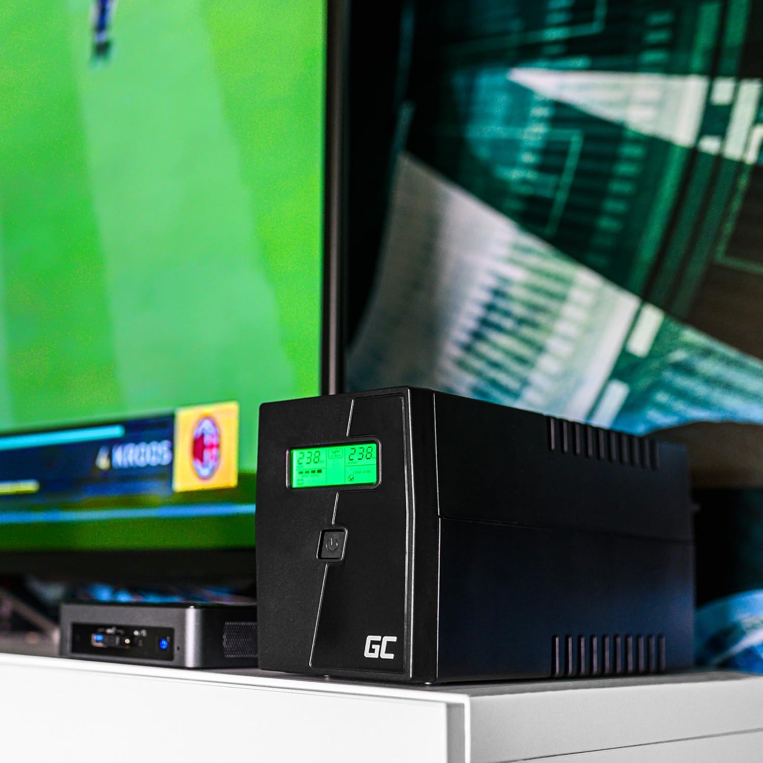 Green Cell® Gruppo di Continuità UPS 800VA (480W) - immagine 8