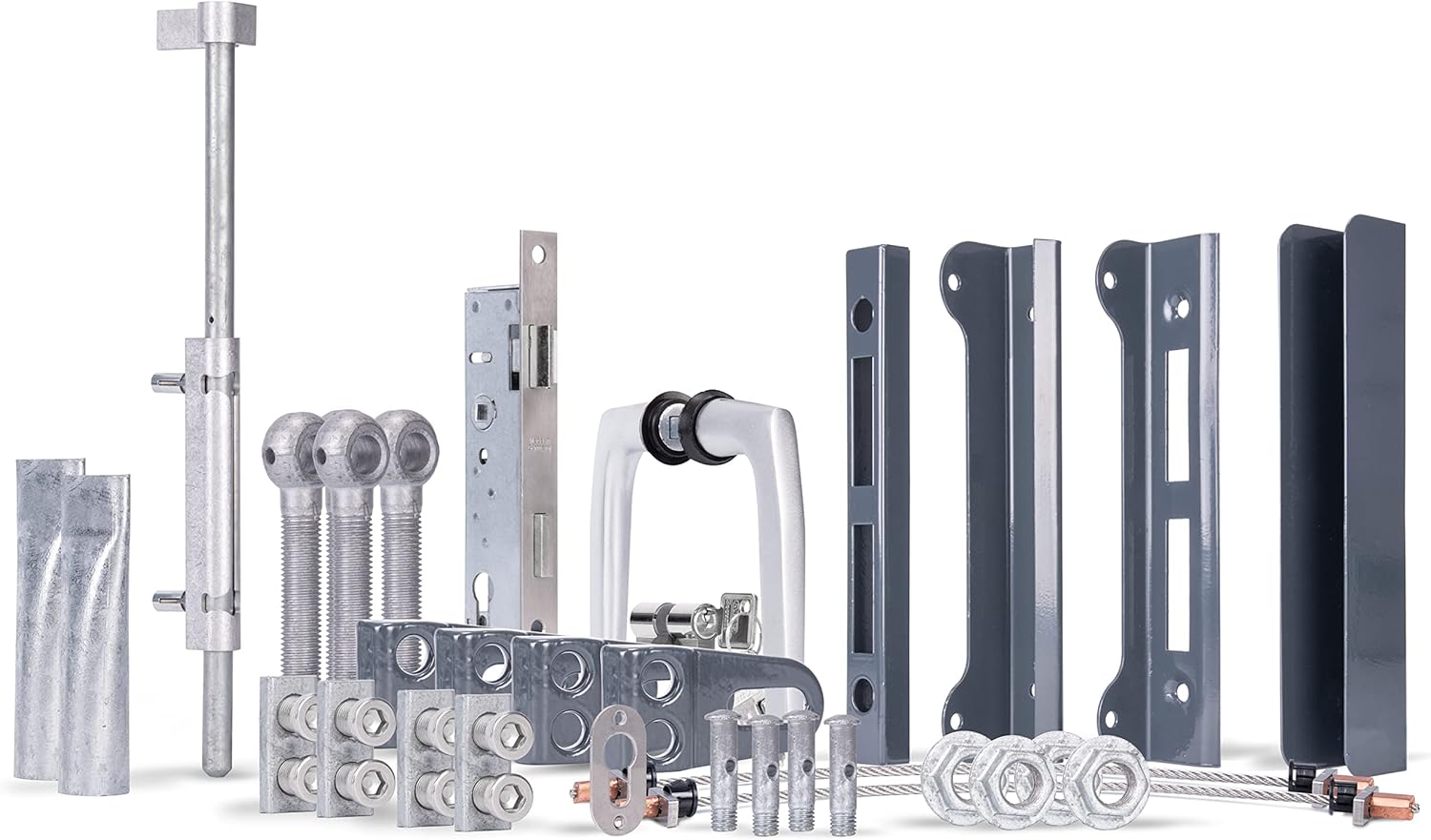 Alberts 652838 Cancelli industriali, Antracite - immagine 1