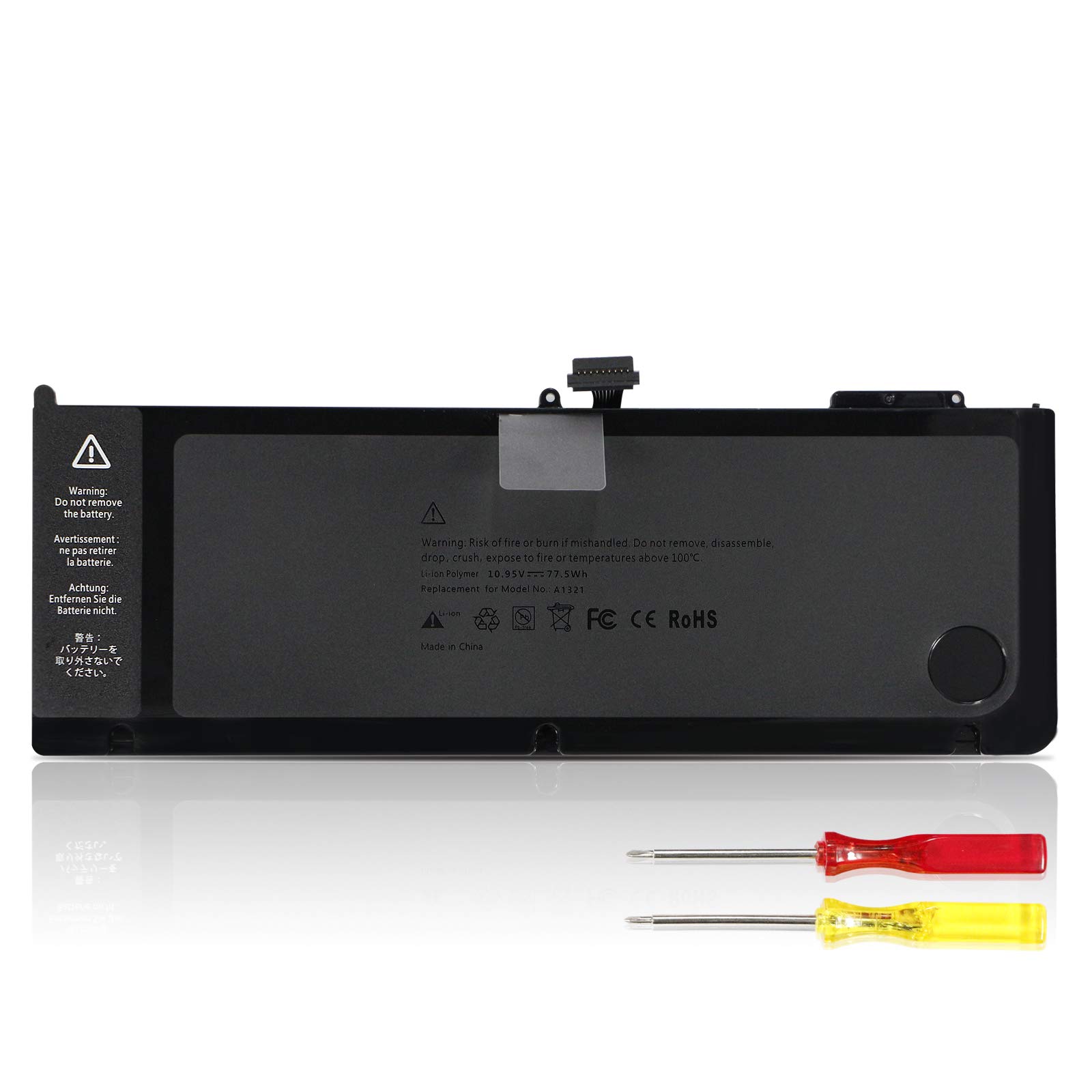 K Kyuer A1321 Batteria per MacBook Pro 15" A1286 (2009-2010)