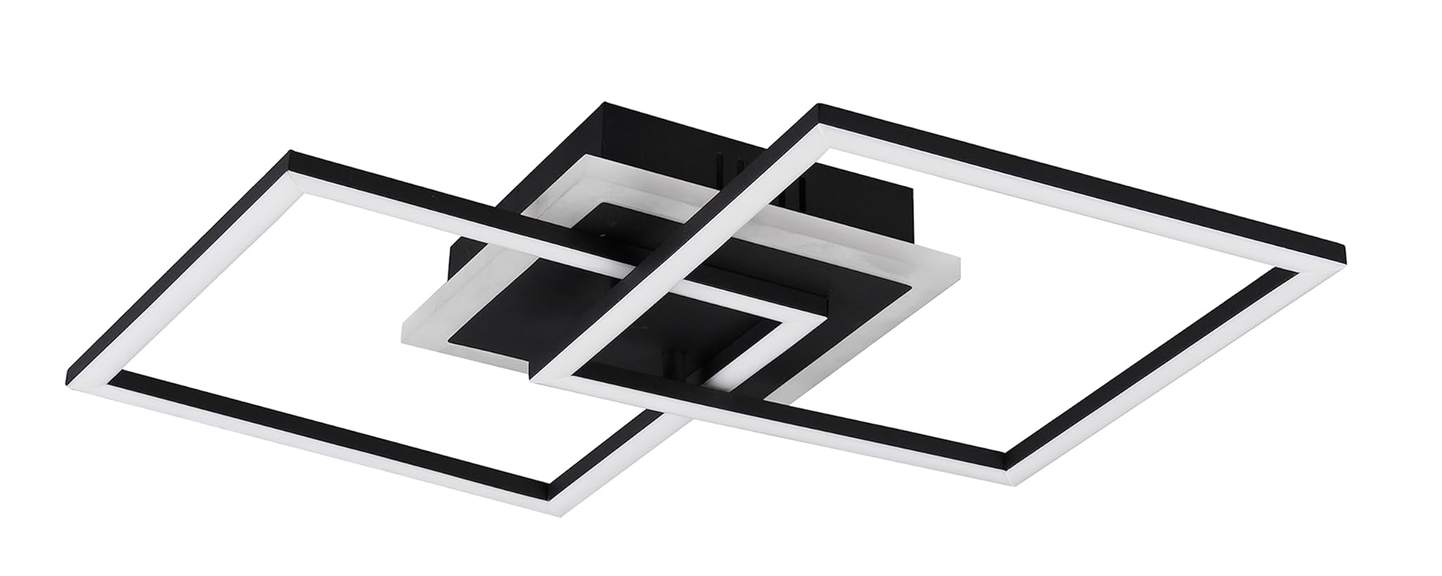 Reality Plafoniera Venida LED 25W, Nero Opaco