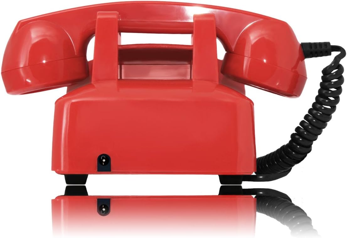 Opis Technology 60s Mobile 4G - Telefono Fisso Retrò, Rosso - immagine 3