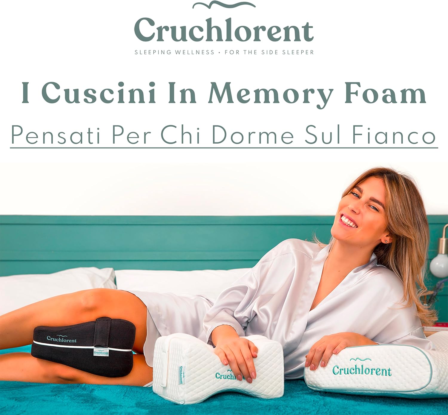 Lunar Grid Cuscino Ortopedico in Memory Foam - immagine 6