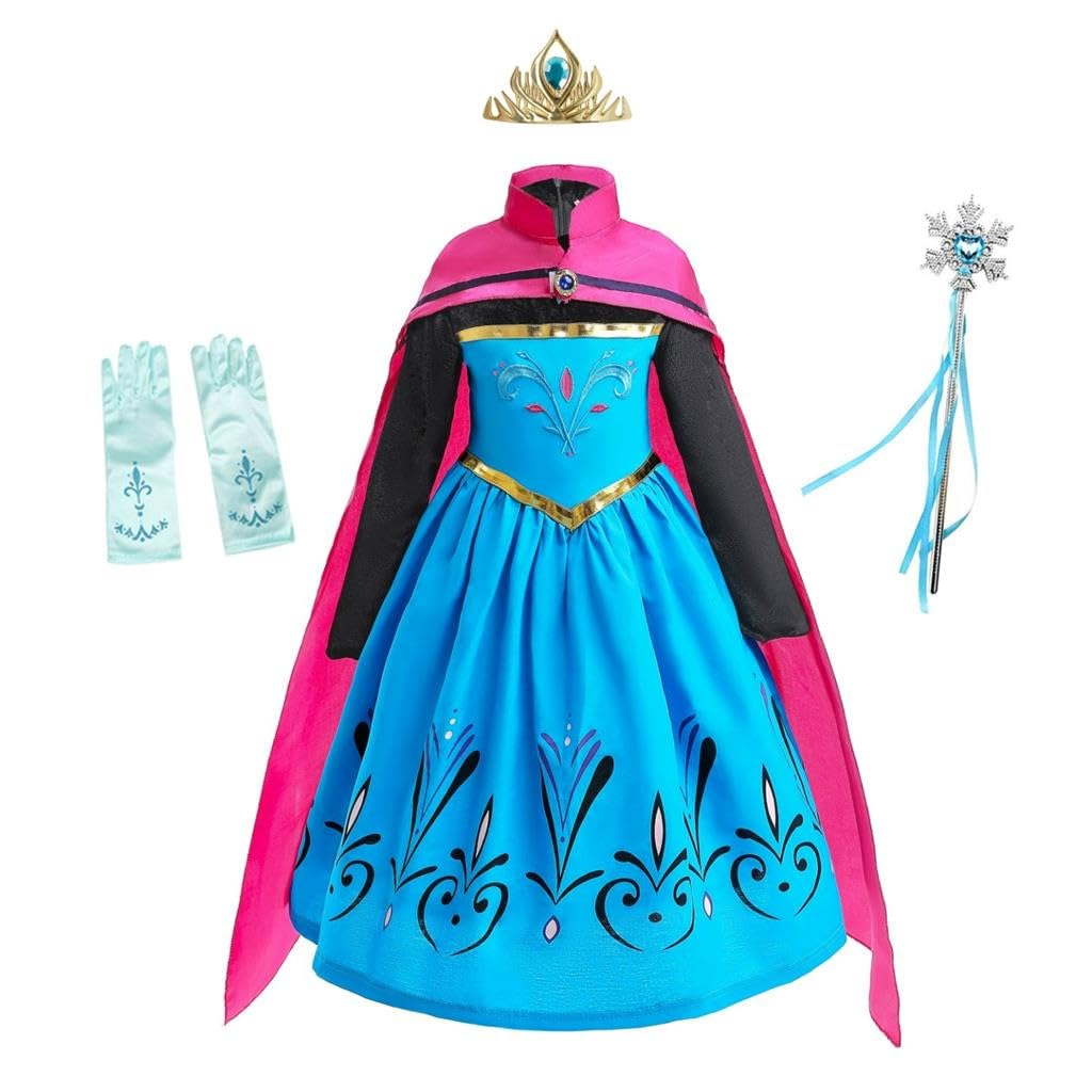 Lito Angels Costume Incoronazione Regina Elsa Bambina