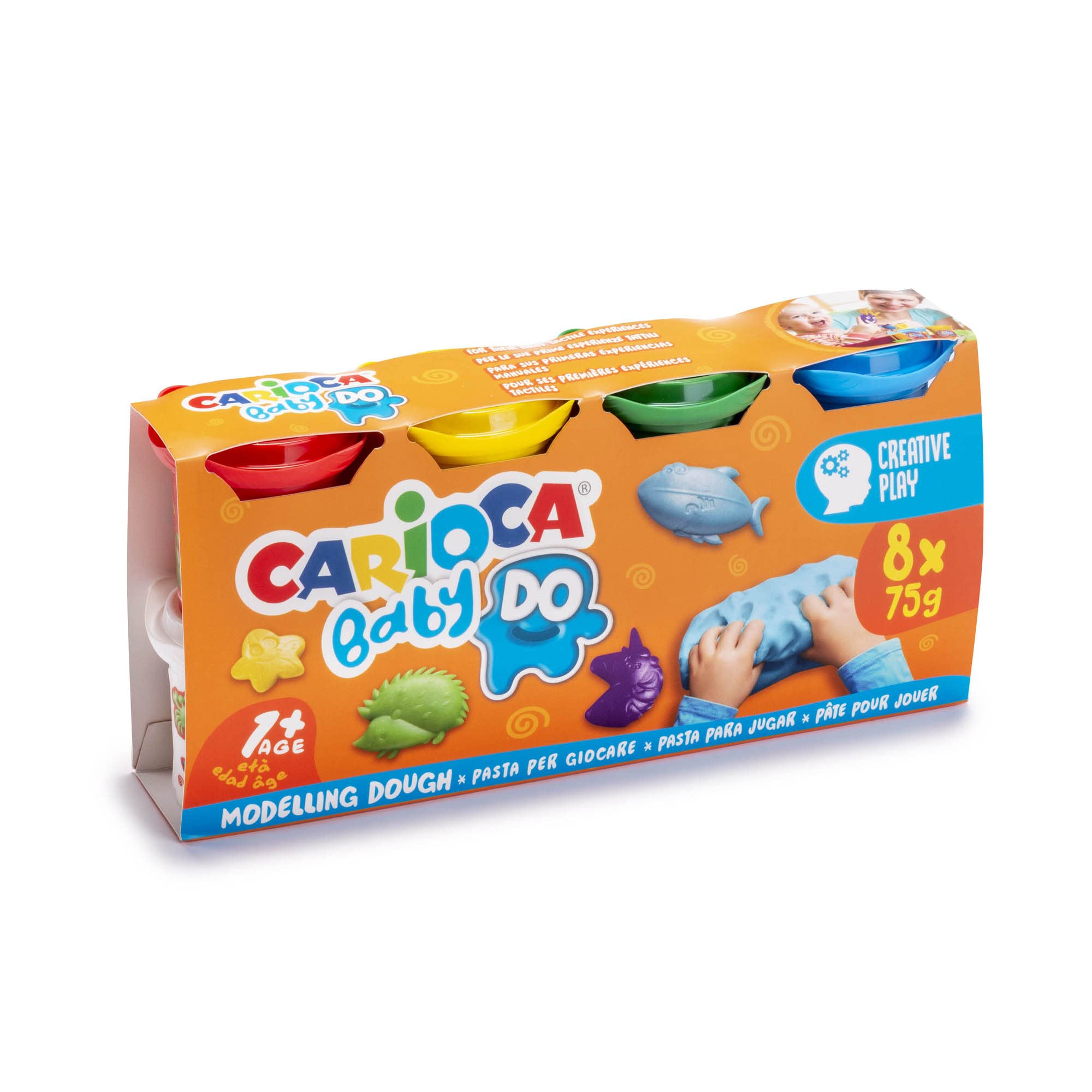 Carioca Pasta da Modellare Baby DO - Set 8 Colori